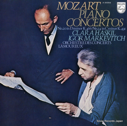 HASKIL, CLARA mozart; piano concertos no.20 & no.24 X-5556