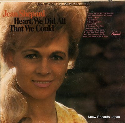 SHEPARD, JEAN heart, we did all that we could ST-2690