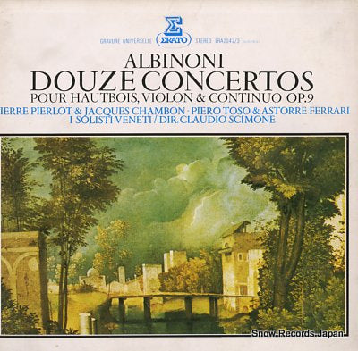SCIMONE, CLAUDIO albinoni; douze concertos op.9 ERA-2042-3