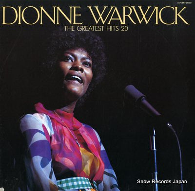 WARWICK, DIONNE the greatest hits 20 UXP-769-V