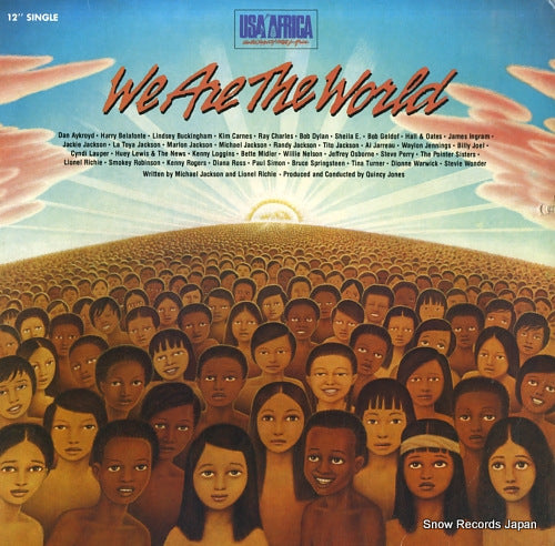 USA FOR AFRICA we are the world US205179