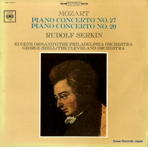 SERKIN, RUDOLF mozart; piano concerto no.27 & no.20 OS-734-C