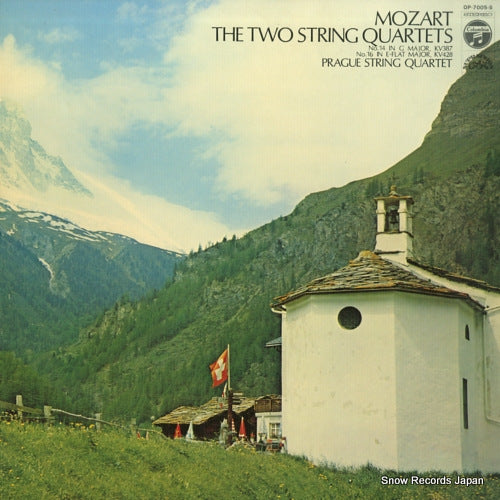 PRAGUE STRING QUARTET mozart; the two string quartets no.14 & no.16 OP-7005-S