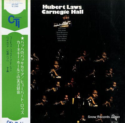 LAWS, HUBERT carnegie hall SR3345