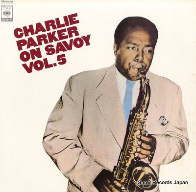 PARKER, CHARLIE charlie parker on savoy vol.5 SOPU-25-SY