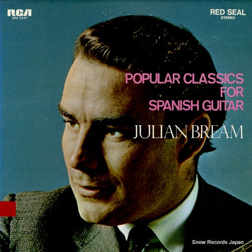BREAM, JULIAN popular classics for spanish guitar SRA-2247