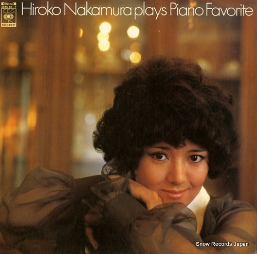 NAKAMURA, HIROKO hiroko nakamura plays piano favorite 30AC66-67