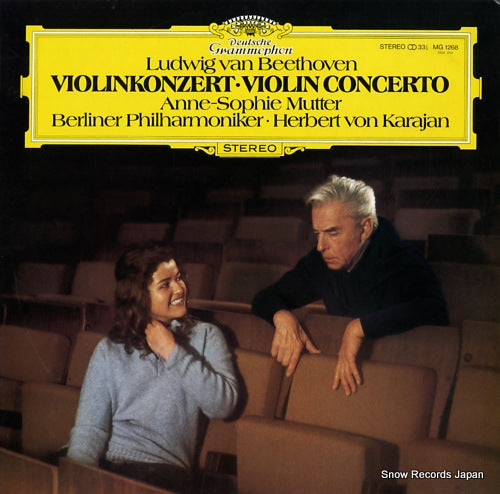 MUTTER, ANNE-SOPHIE beethoven; violin concerto MG1268
