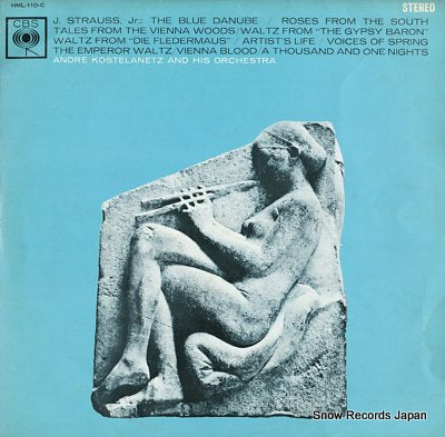 KOSTELANETZ, ANDRE johann strauss; the blue danube HML-110-C