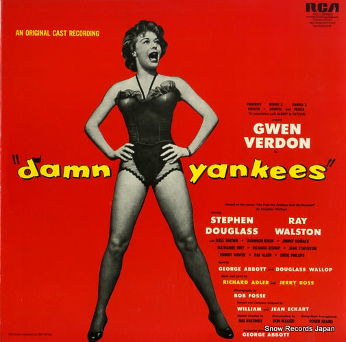 ORIGINAL CAST RECORDING damn yankees AYL1-3948(E)