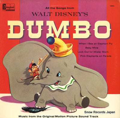SOUNDTRACK walt disney's dumbo 1204