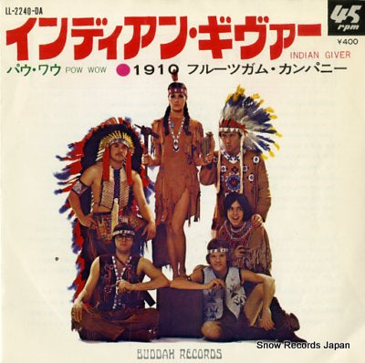 1910 FRUITGUM COMPANY indian giver LL-2240-DA