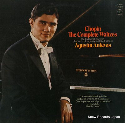 ANIEVAS, AGUSTIN chopin; the complete waltzes S-36598