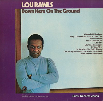 RAWLS, LOU down here on the ground SF-721