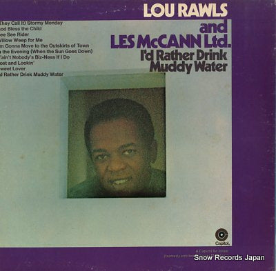 RAWLS, LOU i'd rather drink muddy water SF-722