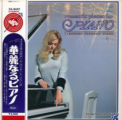 PENNARIO, LEONARD romantic pieces for piano CA-8347