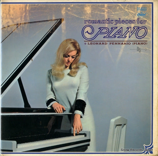 PENNARIO, LEONARD romantic pieces for piano CA-8347