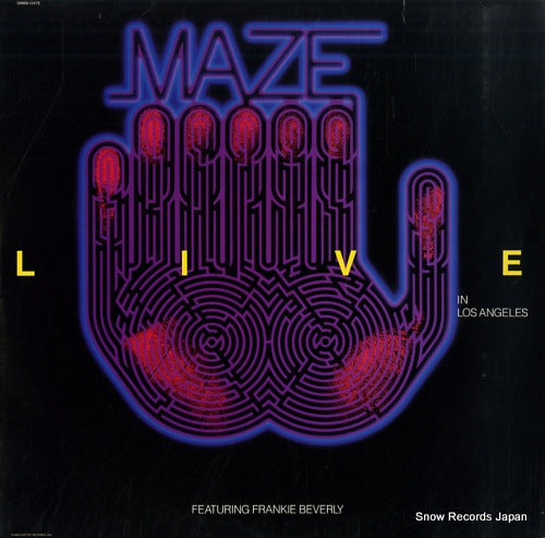 MAZE FEATURING FRANKIE BEVERLY live in los angeles SWBB-12479