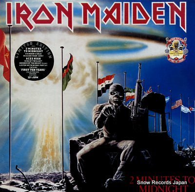 IRON MAIDEN 2 minutes to midnight IRN6