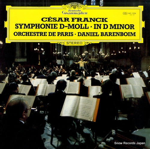 BARENBOIM, DANIEL franck; symphonie d-moll MG1036