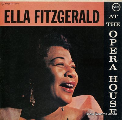FITZGERALD, ELLA at the opera house MV2543