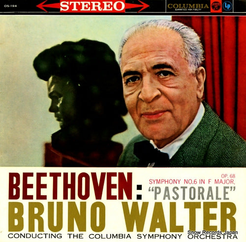 WALTER, BRUNO beethoven; symphony no.6 in f major "pastorale" OS-194