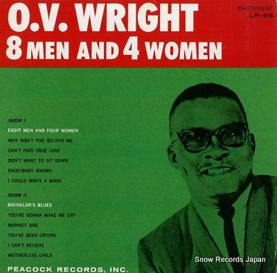 WRIGHT, O. V. 8 men and 4 women BB-66