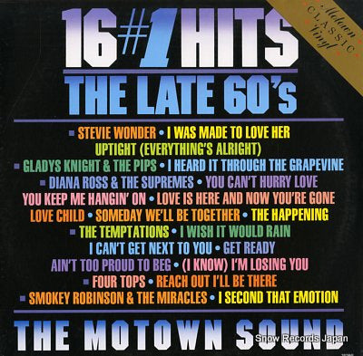 V/A 16 # 1 hits the late 60's 2829ML