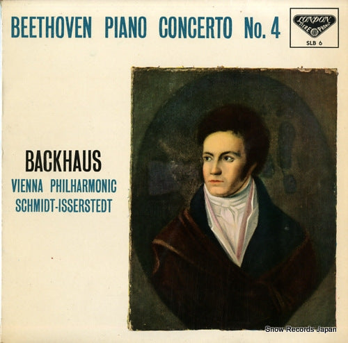 BACKHAUS, WILHELM beethoven; piano concerto no.4 SLB6