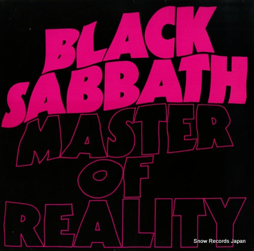 BLACK SABBATH master of reality NEL6004