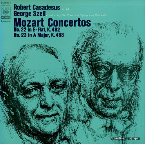CASADESUS, ROBERT mozart; concertos no.22 & 23 SONC10382