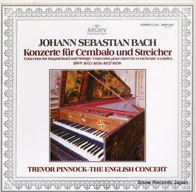 PINNOCK, TREVOR bach; concertos for harpsicord and strings 28MA0021