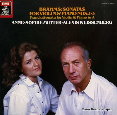 MUTTER, ANNE-SOPHIE brahms; for violin & piano nos.1-3 EAC-90152.53