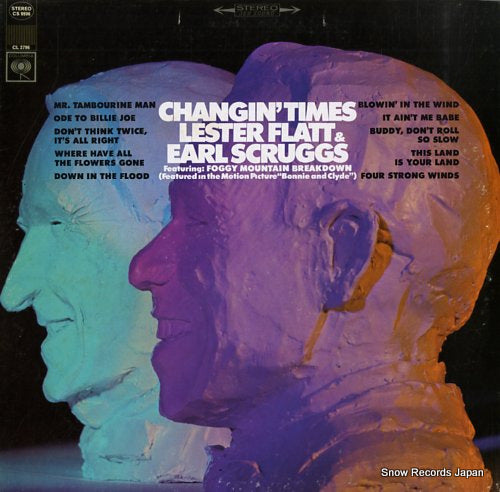 FLATT, LESTER, AND EARL SCRUGGS changin' times CS9596