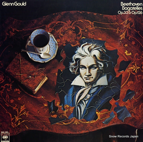 GOULD, GLENN beethoven; bagatelles op.33 & op.126 18AC964