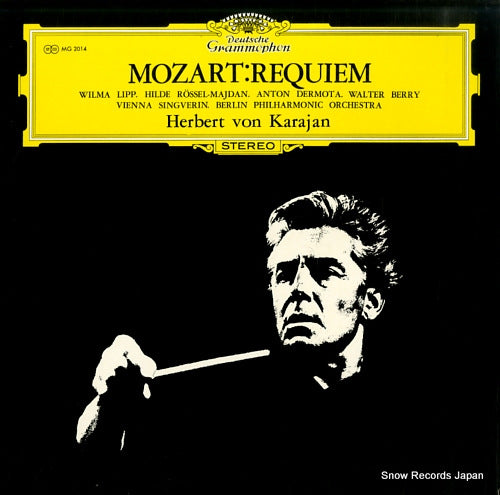 KARAJAN, HERBERT VON mozart; requiem k. 626 MG-2014