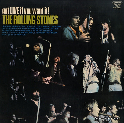 ROLLING STONES, THE got live if you want it GXD1008