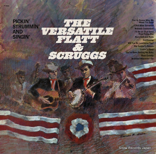 FLATT, LESTER, AND EARL SCRUGGS the versatile flatt & scruggs P13266