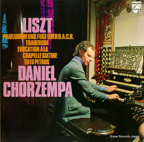 CHORZEMPA, DANIEL liszt; praeludium und fuge uber b.a.c.h. FH-34
