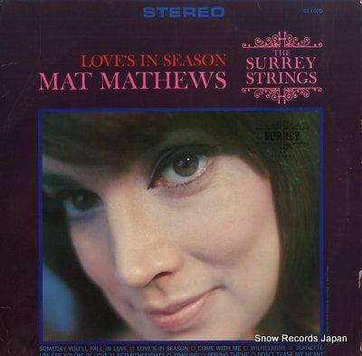 MATHEWS, MAT love's in season SS1020
