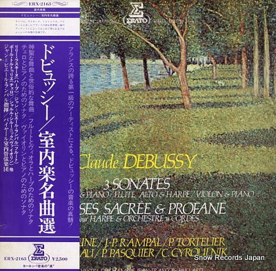 RAMPAL, JRAN-PIERRE debussy; 3 sonatas ERX-2163