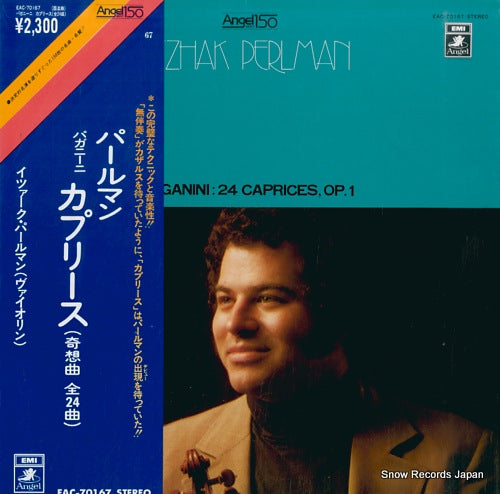 PERLMAN, ITZHAK paganini; 24 caprice, op.1 EAC-70167
