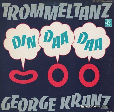 KRANZ, GEORGE / ARABESQUE trommeltanz(din daa daa) / heart on fire LWG-1248