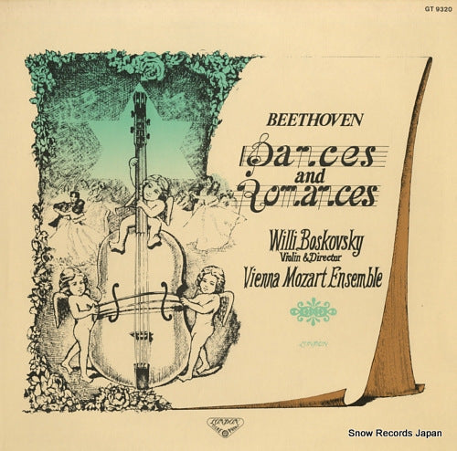 BOSKOVSKY, WILLI beethoven; dances and romances GT9320