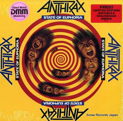 ANTHRAX state of euphoria 91004-1