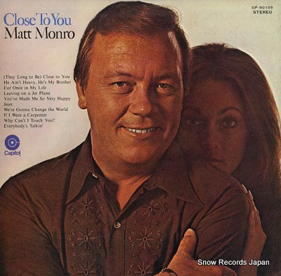MONRO, MATT close to you CP-80105