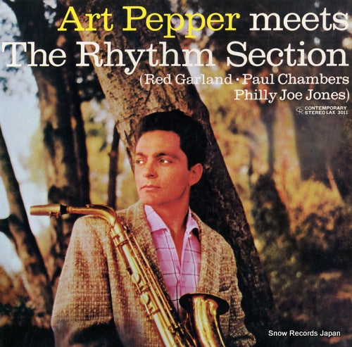 PEPPER, ART art pepper meets the rhythm section LAX3011
