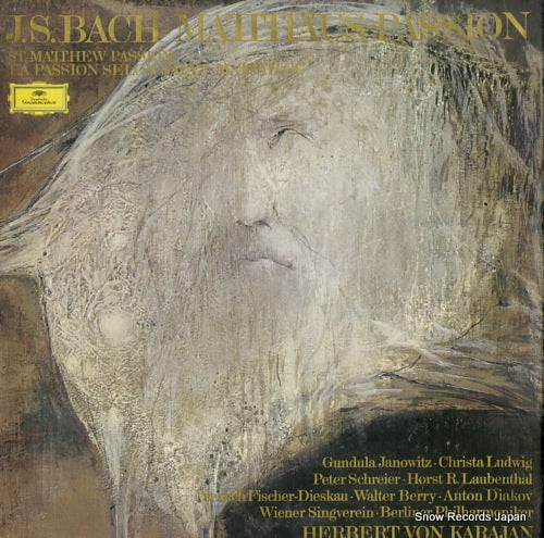 KARAJAN, HERBERT VON bach; matthaus-passion MG9712