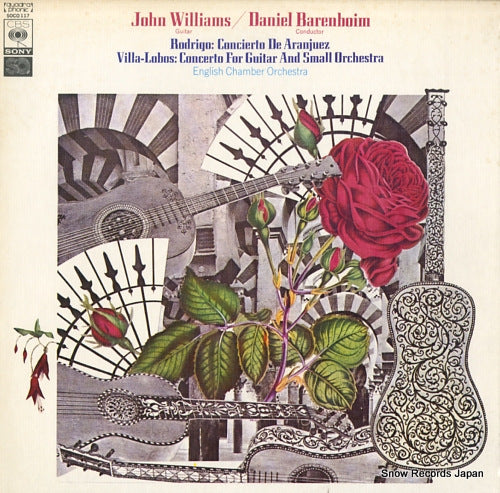WILLIAMS, JOHN / DANIEL BARENBOIM rodrigo; concierto de aranjuez SOCO117