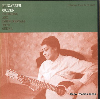 COTTEN, ELIZABETH folksongs and instrumentals with guitar FG3526